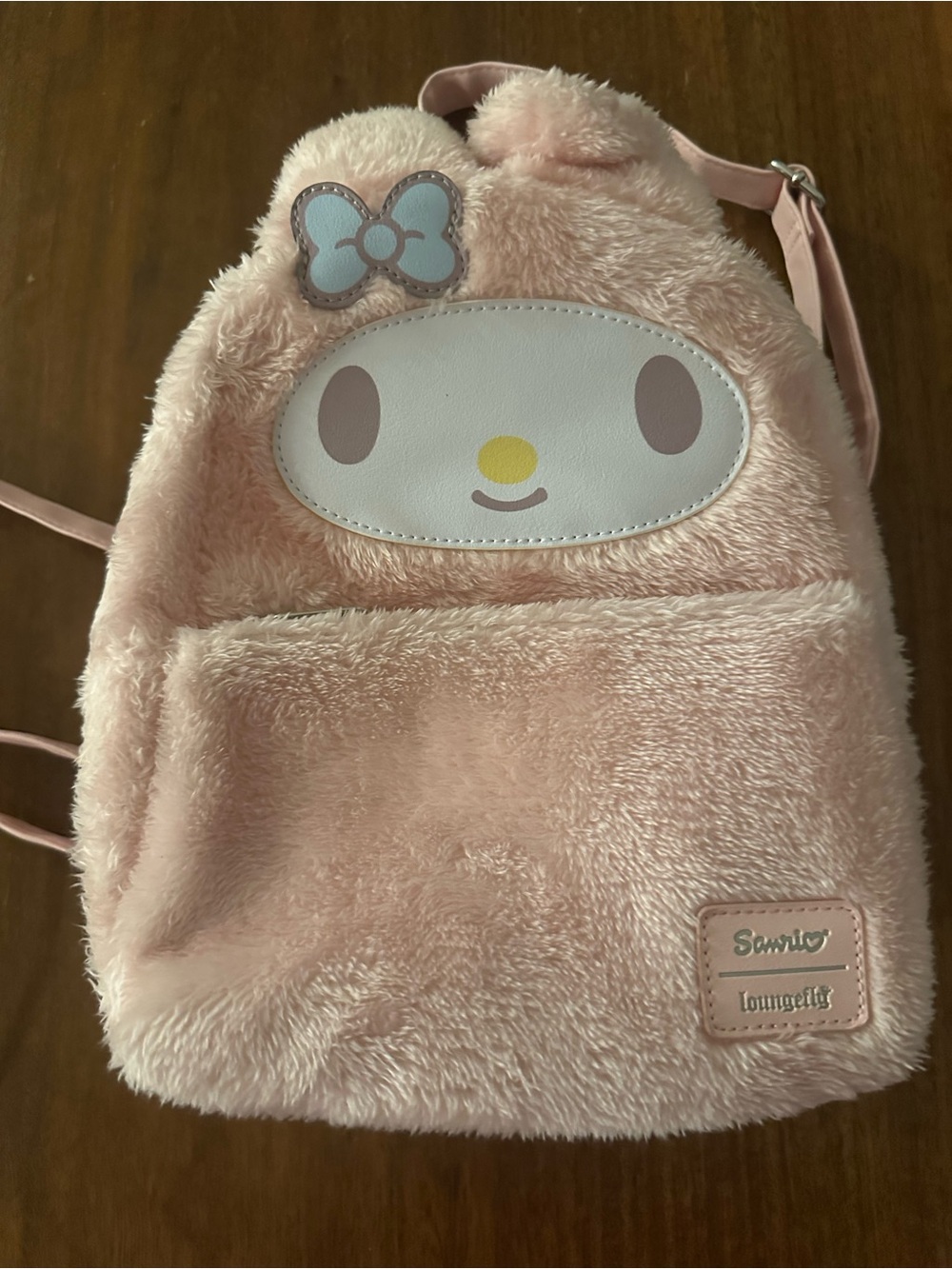 My Melody Pink Plush Loungefly Backpack